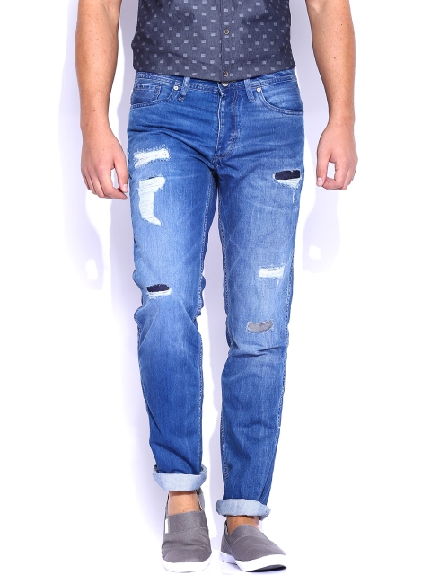 

Jack & Jones Blue Mike Comfort Fit Jeans
