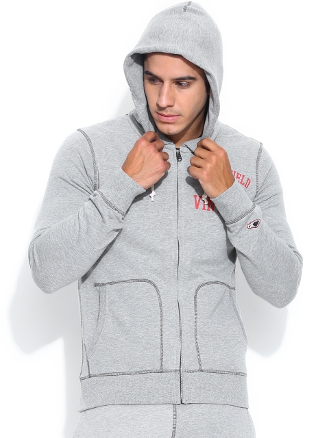 

Jack & Jones Grey Melange Hooded Sweatshirt