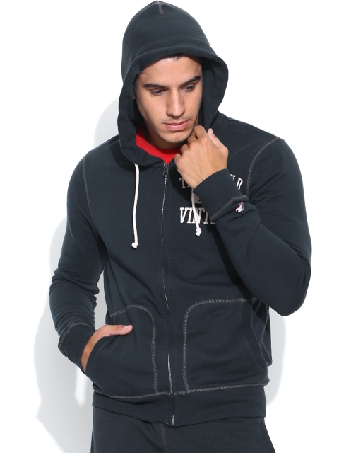 

Jack & Jones Navy Hooded Sweatshirt, Navy blue