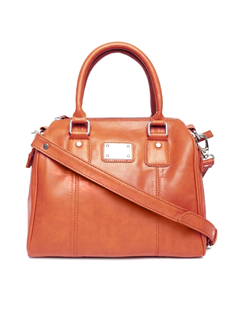 

Gauge Machine Orange Handbag with Sling Strap