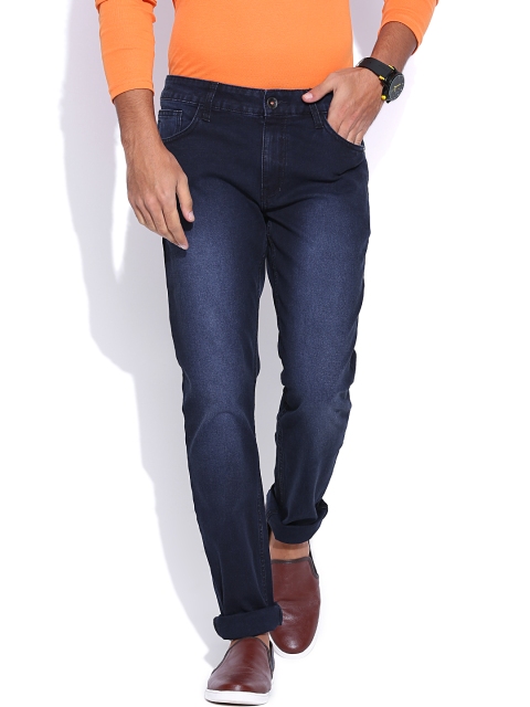 

United Colors of Benetton Navy Washed Slim Jeans, Navy blue