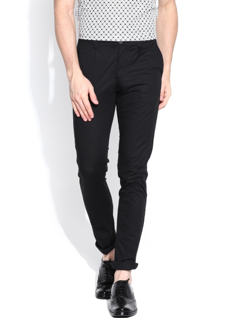 

United Colors of Benetton Black Slim Chino Trousers