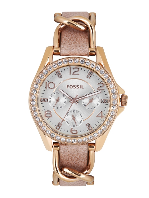 

Fossil Women Off-White Dial Chronograph Watch ES3466I