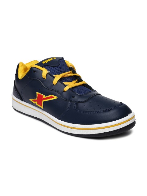 

Sparx Men Navy & Yellow Casual Shoes, Navy blue
