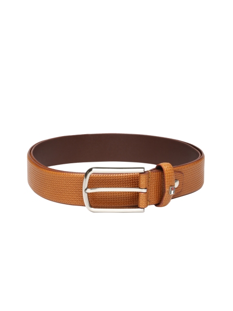 

Tommy Hilfiger Men Tan Brown Leather Belt