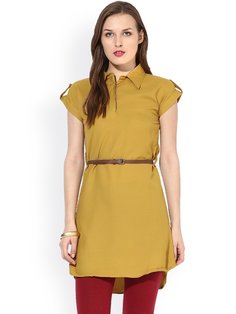 

La Firangi Olive Green Kurta