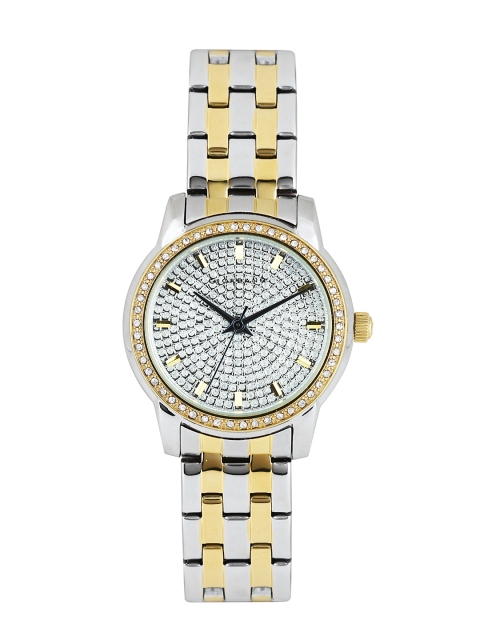 

GIORDANO Women Silver-Toned Dial Watch 2712-44