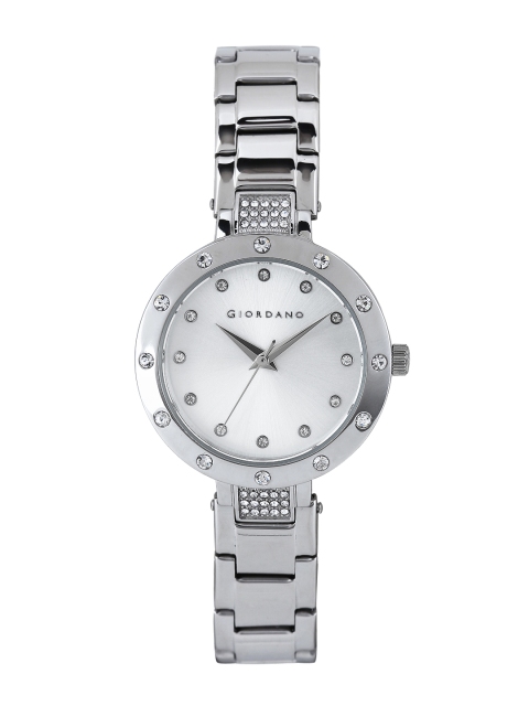 

GIORDANO Women Silver-Toned Dial Watch 2727-11