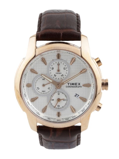 

Timex Men White Dial Chronograph Watch TW000Y505