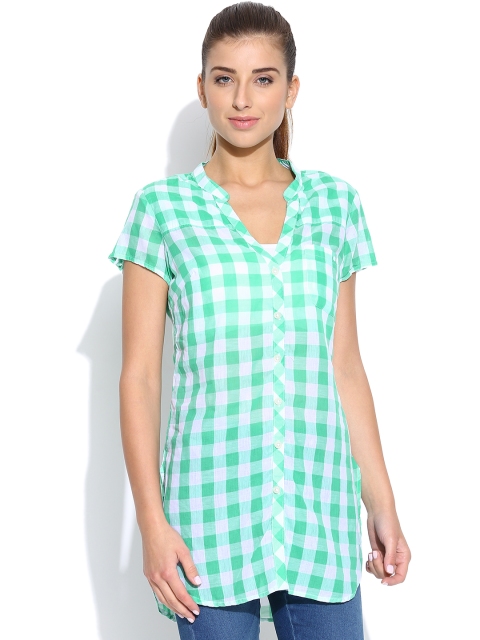

Columbia Green & White Sun Drifter Checked Outdoor Shirt