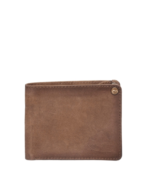 

Being Human Men Brown Leather Wallet
