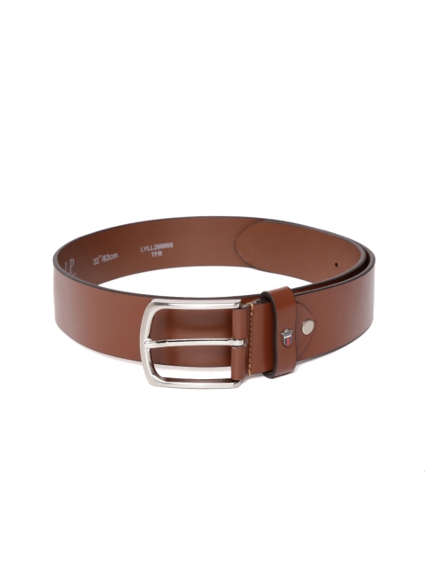 

Louis Philippe Men Brown Leather Belt