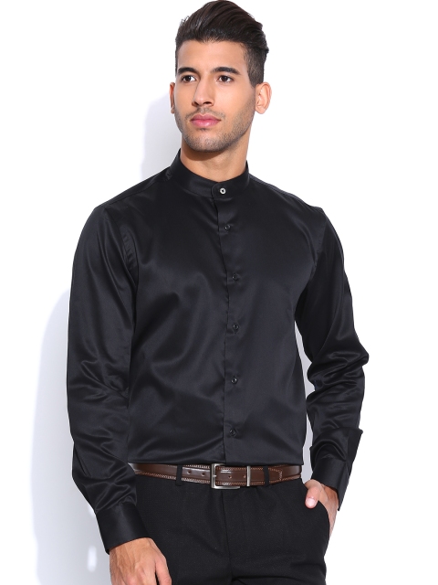 

Blackberrys Black Slim Partywear Shirt