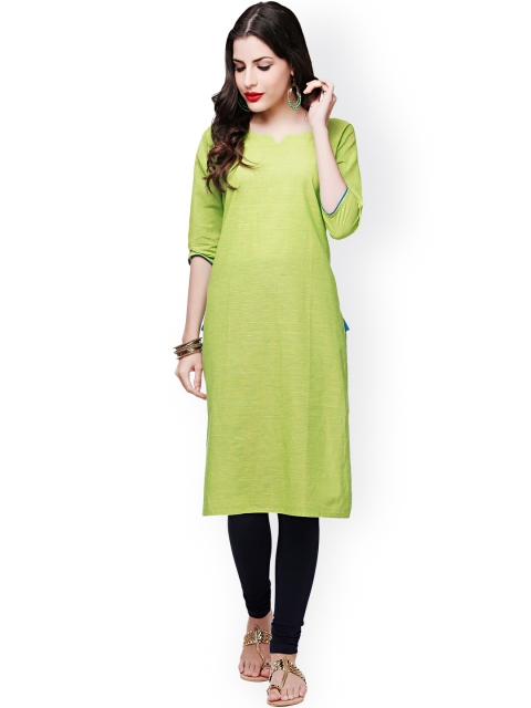 

Abhishti Green Kurta