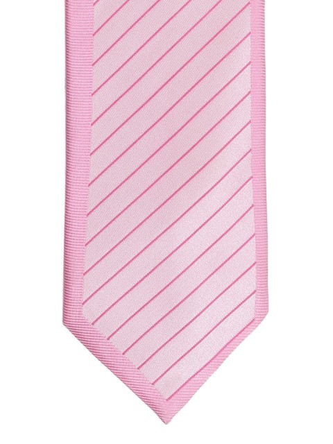 

Alvaro Castagnino Pink Striped Tie