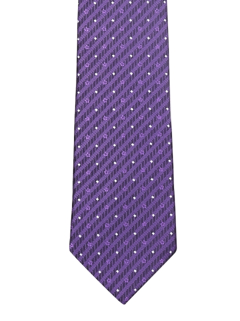 

Alvaro Castagnino Purple Striped Tie