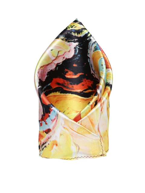 

Alvaro Castagnino Men Multicoloured Abstract Print Pocket Square, Multi