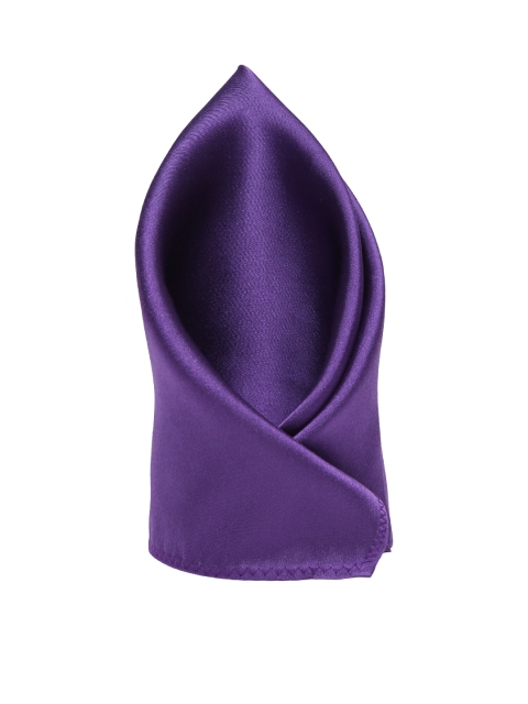 

Alvaro Castagnino Men Purple Silk Pocket Square