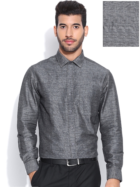 

John Players Grey Slim Formal Shirt