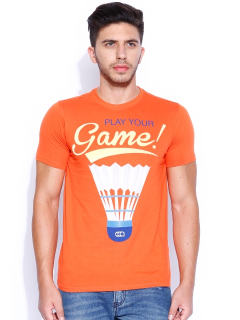 

ajile by Pantaloons Orange Printed T-shirt