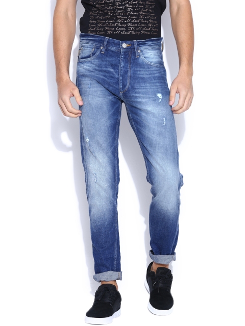 

Jack & Jones Blue Washed Erik Anti Fit Jeans