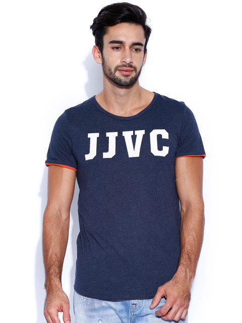 

Jack & Jones Blue Printed T-shirt