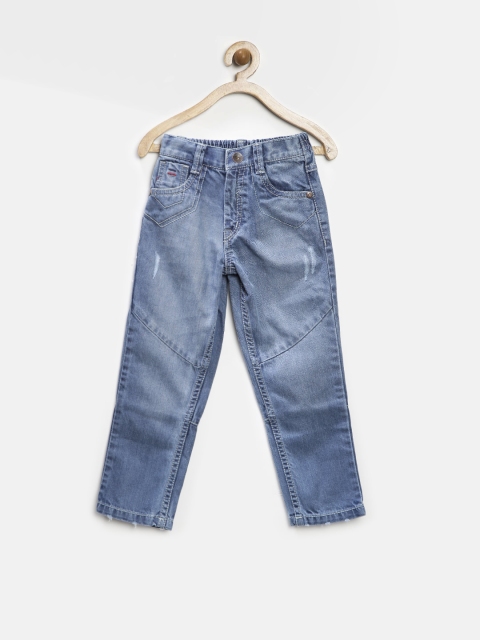 

GJ Unltd Jeans by Gini and Jony Boys Blue Washed Jeans