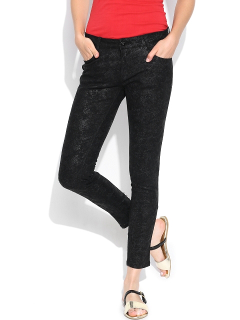 

Deal Jeans Women Black Printed Jeggings