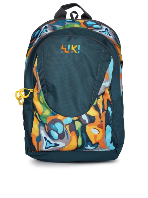 

Wiki by Wildcraft Unisex Green Printed Backpack