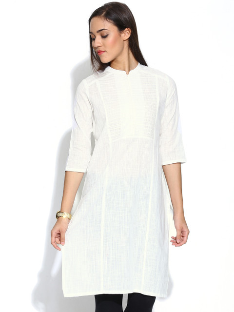 

W Off-White Kurta