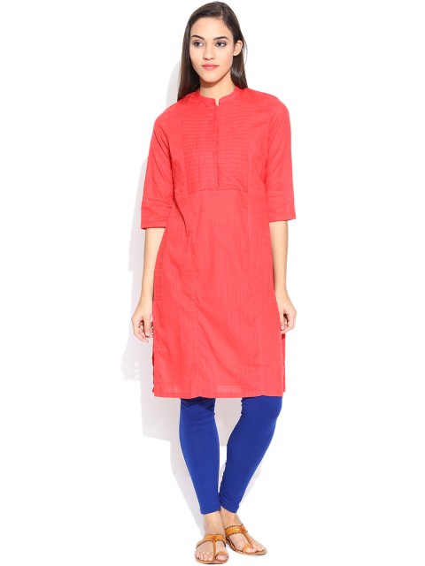 

W Red Kurta