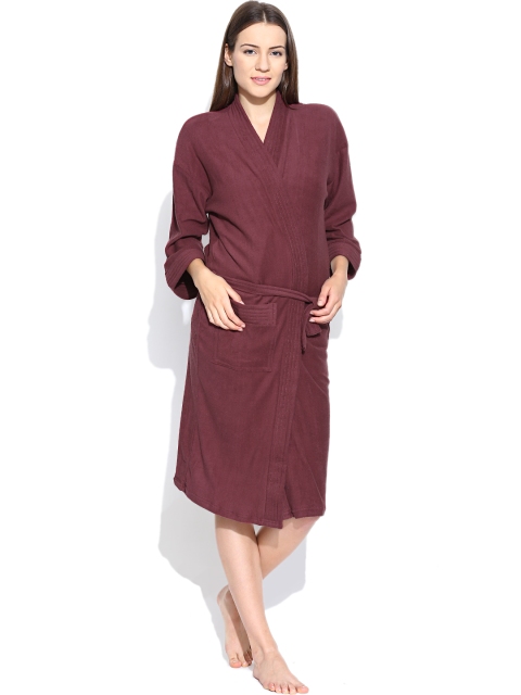 

Sand Dune Unisex Burgundy Bathrobe
