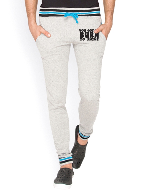 

Campus Sutra Grey Track Pants