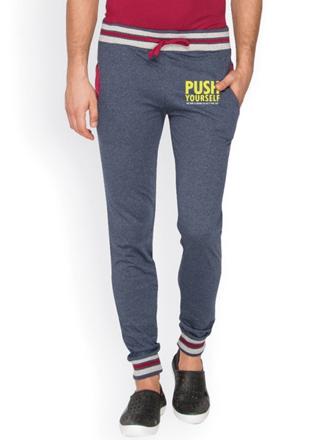 

Campus Sutra Blue Track Pants