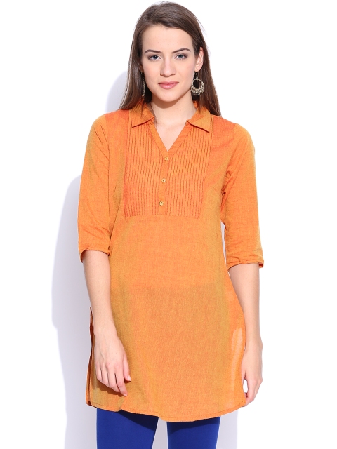 

Aurelia Orange Kurta