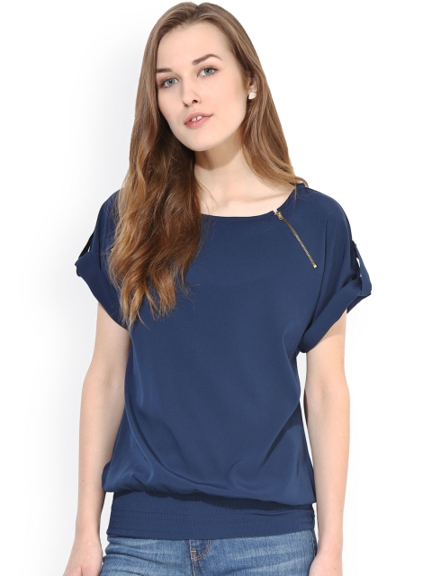 

Harpa Navy Top, Navy blue