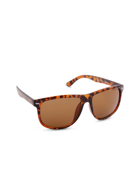 

Farenheit Unisex Square Sunglasses SOC-FA-922-C4, Brown