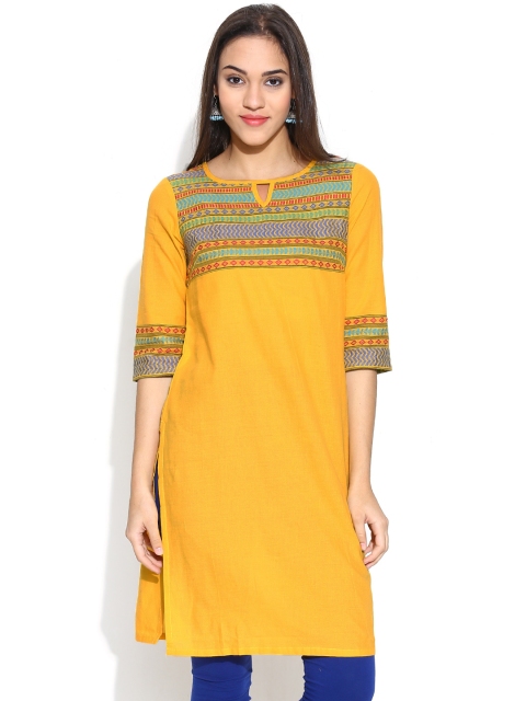 

Aurelia Yellow Kurta