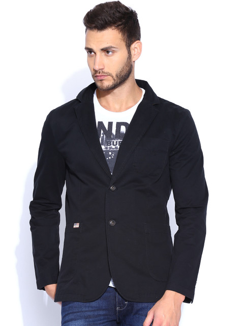

Wrangler Black Regular Fit Blazer