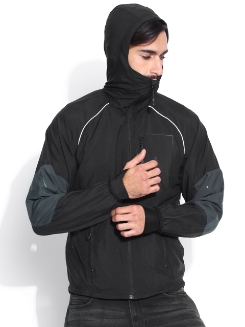 Wrangler Black Moto Jacket available at myntra for Rs.2198
