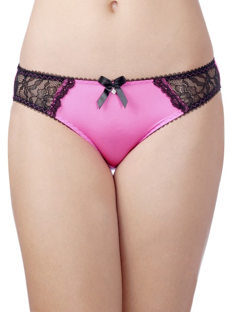 

Heart 2 Heart Pink & Black Bikini Briefs