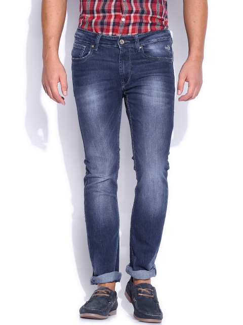 

Flying Machine Blue Low-Rise Jackson Skinny Fit Stretchable Jeans