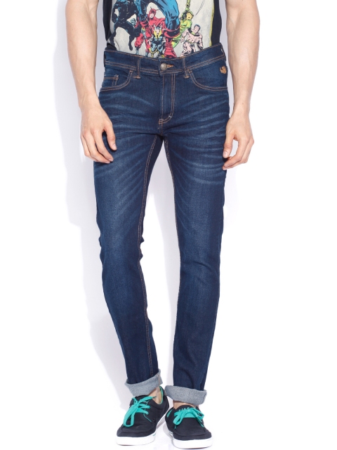

Flying Machine Blue Low-Rise Skinny Jackson Fit Stretchable Jeans