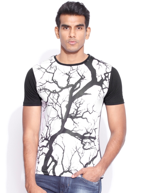 

Flying Machine White Printed T-Shirt
