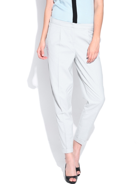

Vero Moda Grey High-Rise Trousers