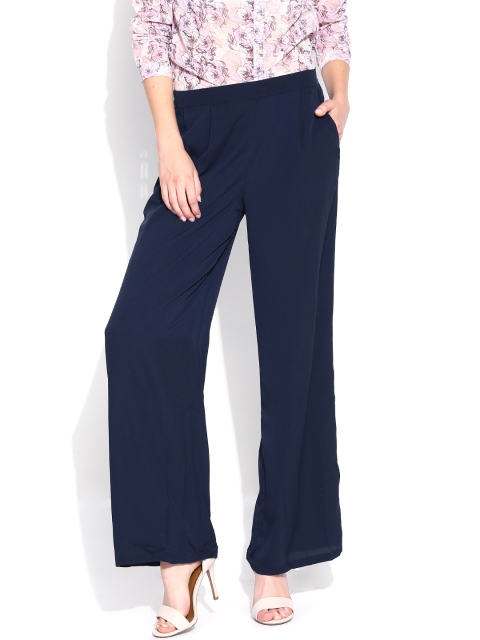 

Vero Moda Navy Palazzo Trousers, Navy blue