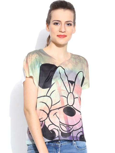 

Vero Moda Multicoloured Disney Print Boxy Top, Multi