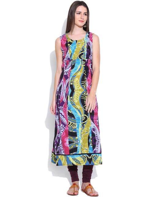 

Rain & Rainbow Multicoloured Printed Kurta, Multi