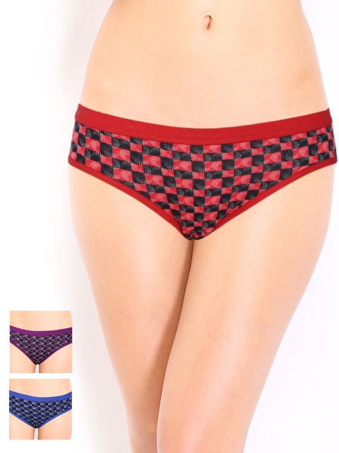 

Leading Lady Pack of 3 Printed Briefs 5.6, Multi