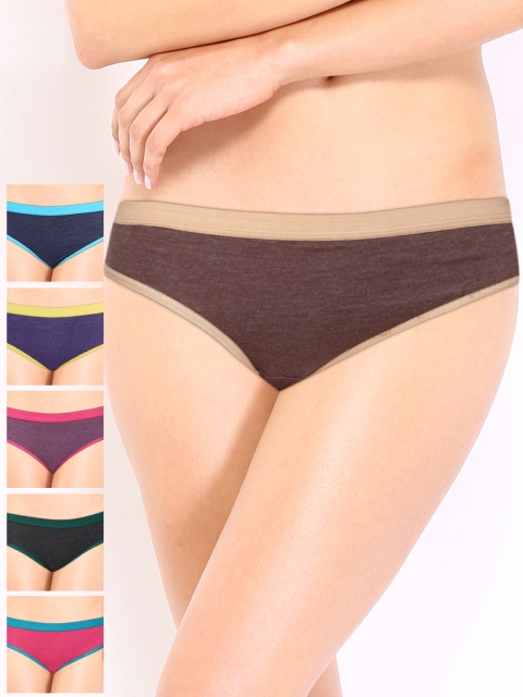 

Leading Lady Pack of 6 Briefs 26.6, Multi